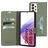 Mobiparts Classic Wallet Housse Samsung Galaxy A53 Etui Porte-Monnaie - Stone Green
