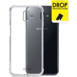 My Style Protective Flex Coque Transparente Samsung Galaxy J6 Plus Coque arrière en TPU Souple Anti-Chocs - Transparent