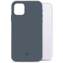 Mobilize Rubber Gelly Coque iPhone 11 Coque arrière en TPU Souple - Matt Blue