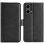 Mobigear Slim Magnet Housse Motorola Moto G85 Etui Porte-Monnaie - Noir