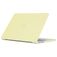 Mobigear Cream Matte MacBook Pro 16 Pouces (2021-2026) Coque - Jaune - Model A2485 / A2780 / A2991 / A3186 / A3428 / A3429