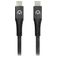 Mobilize Strong Nylon - Câble USB-C vers USB-C 1 mètre - Noir