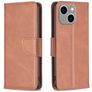 Mobigear Excellent Housse iPhone 15 Plus Etui Porte-Monnaie - Marron