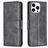 Mobigear Excellent Housse iPhone 15 Pro Etui Porte-Monnaie - Noir