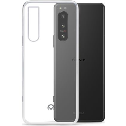 Mobilize Gelly Coque Transparente Sony Xperia 5 IV Coque arrière en TPU Souple - Transparent