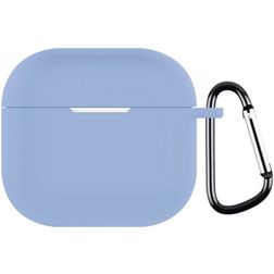 Mobigear Colors Coque Apple AirPods 4 Coque en Silicone Souple - Bleu