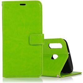 Mobigear Wallet Housse Samsung Galaxy A40 Etui Porte-Monnaie - Vert