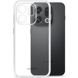 Mobilize Gelly Case Coque Transparente OPPO Find X9 Coque arrière en TPU Souple - Transparent