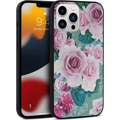 Mobigear Flowers Coque iPhone 14 Plus Coque arrière Rigide - Model 1
