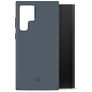 Mobilize Rubber Gelly Coque Samsung Galaxy S22 Ultra Coque arrière en TPU Souple - Matt Blue