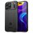 Mobigear Rugged Shield Coque iPhone 17 Pro Max Coque arrière en TPU Souple Anti-Chocs - Noir
