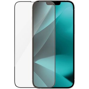 PanzerGlass Ultra-Wide Fit iPhone 14 Plus Verre trempé Protection d'écran - Compatible Coque + Cadre d'installation - Noir