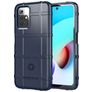 Mobigear Rugged Shield Coque Xiaomi Redmi 10 4G Coque arrière en TPU Souple Anti-Chocs - Bleu
