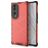 Mobigear Honeycomb Coque HONOR 70 Coque arrière Rigide Anti-Chocs - Rouge