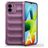 Mobigear Bumpy Coque Xiaomi Redmi A1 4G Coque arrière en TPU Souple - Violet