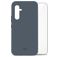 Mobilize Rubber Gelly Coque Samsung Galaxy A54 Coque arrière en TPU Souple - Matt Blue