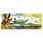 Mobigear Anti-Slip Tapis de souris - 40 x 90 cm - Fishing in Spring