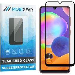 Mobigear Premium Samsung Galaxy A31 Verre trempé Protection d'écran - Compatible Coque - Noir