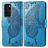 Mobigear Butterfly Housse Huawei P40 Etui Porte-Monnaie - Bleu