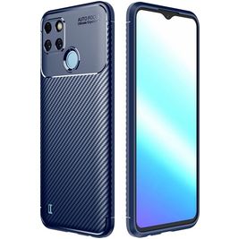 Mobigear Racing Coque Realme C25Y Coque arrière en TPU Souple - Bleu