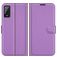 Mobigear Classic Housse Wiko Power U20 Etui Porte-Monnaie - Violet