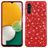 Mobigear Glitter Coque Samsung Galaxy A54 Coque arrière Rigide - Rouge