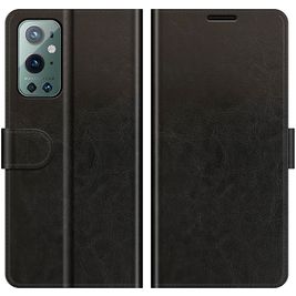 Mobigear Wallet Housse OnePlus 9 Pro Etui Porte-Monnaie - Noir