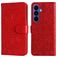 Mobigear Sunflower Housse Samsung Galaxy S26 Plus Etui Porte-Monnaie - Rouge