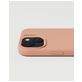 Nudient Base Coque iPhone 15 Coque arrière en Silicone - Peach Orange