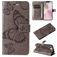 Mobigear Butterfly Housse iPhone 17e Etui Porte-Monnaie - Gris
