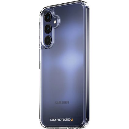 PanzerGlass D30 Transparent Samsung Galaxy A25 5G Plastique rigide Coque arrière Antichoc - Transparent