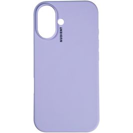 Nudient Base Coque iPhone 16 Plus Coque arrière en Silicone - Soft Purple
