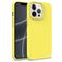 Mobigear Bio Coque iPhone 14 Plus Coque arrière en Eco-Friendly - Jaune