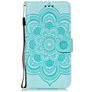 Mobigear Mandala Housse iPhone 11 Etui Porte-Monnaie - Turquoise