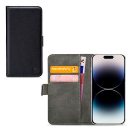 Mobilize Classic Gelly Wallet Housse iPhone 14 Pro Etui Porte-Monnaie - Noir