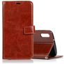 Mobigear Wallet Housse Samsung Galaxy A10 Etui Porte-Monnaie - Marron
