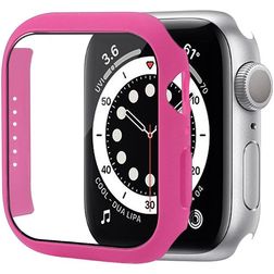 Mobigear Colors Coque Apple Watch - 45 mm Coque Rigide - Magenta