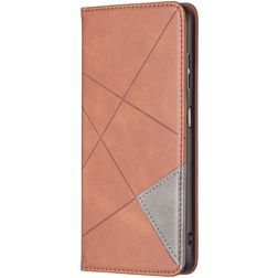 Mobigear Rhombus Slim Housse Nokia G21 Etui - Marron