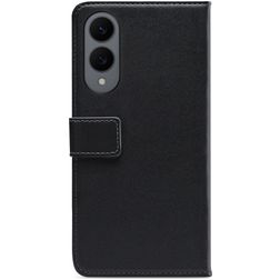 Mobilize Classic Gelly Housse Samsung Galaxy S25 Edge Etui Porte-Monnaie - Noir