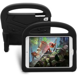 Mobigear Buddy Coque iPad Mini 5 (2019) Coque de tablette pour enfants avec Poignée Enfants en EVA - Noir