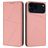 Mobigear Frosted Flip Housse iPhone 17 Pro Etui Porte-Monnaie - Rose