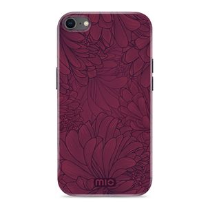 MIO Coque iPhone SE (2022) MagSafe Coque arrière Rigide - Berry Blooms