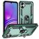 Mobigear Armor Ring Coque Samsung Galaxy A05 Coque arrière Rigide Anti-Chocs avec Anneau-Support - Vert