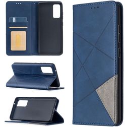 Mobigear Rhombus Slim Samsung Galaxy S20 FE Étui - Bleu