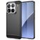 Mobigear Brushed Slim Coque Xiaomi 15 Pro Coque arrière en TPU Souple - Noir