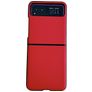 Mobigear Excellent Coque Motorola Razr 40 Coque arrière Rigide - Rouge