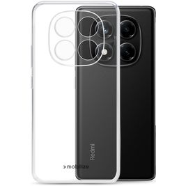 Mobilize Gelly Case Coque Transparente Xiaomi Redmi Note 14 Pro Coque arrière en TPU Souple - Transparent