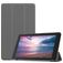 Mobigear Tri-Fold Coque Lenovo Tab E8 Etui - Gris