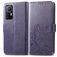 Mobigear Clover Housse Xiaomi 12X Etui Porte-Monnaie - Violet
