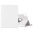 Mobigear DuoStand Coque iPad Pro 12.9 Pouces (2021) Etui Rotatif - Blanc